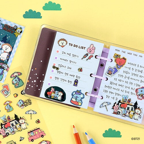 BT21 - IN THE FOREST Clear Sticker - Image 3