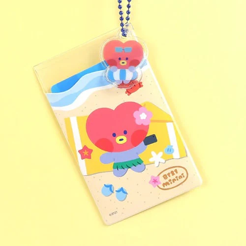 BT21 minini - Summer Sky Clear Card Pocket - Image 3