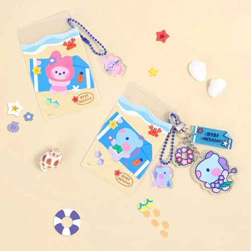 BT21 minini - Summer Sky Clear Card Pocket - Image 4