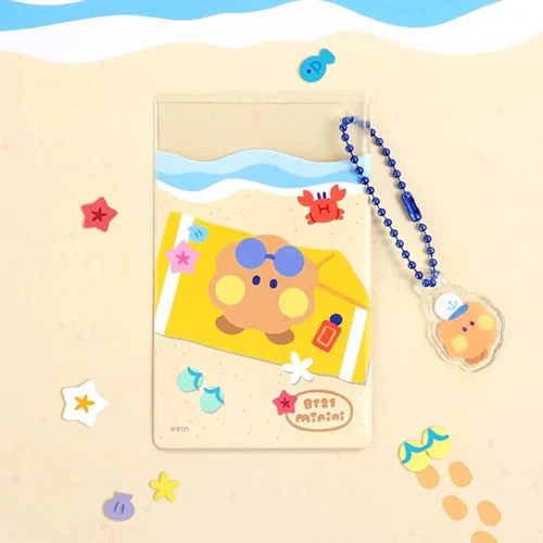 BT21 minini - Summer Sky Clear Card Pocket - Image 5