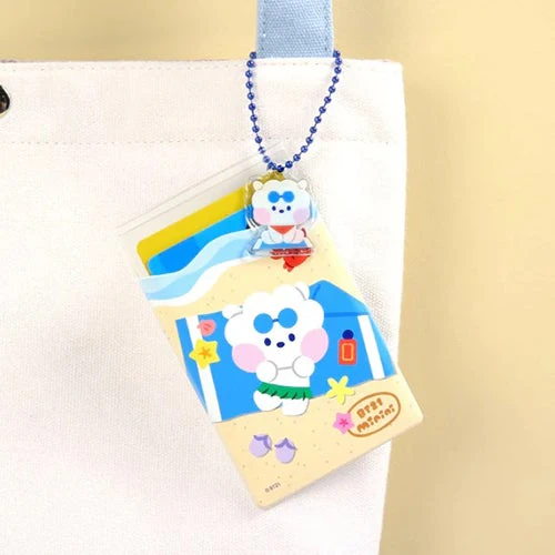 BT21 minini - Summer Sky Clear Card Pocket - Image 6