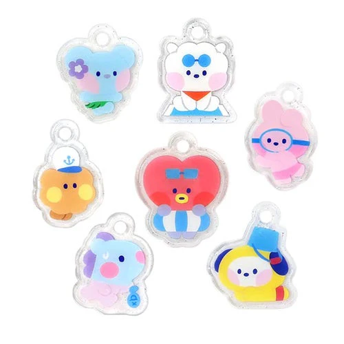 BT21 minini - Summer Sky Clear Card Pocket - Image 7