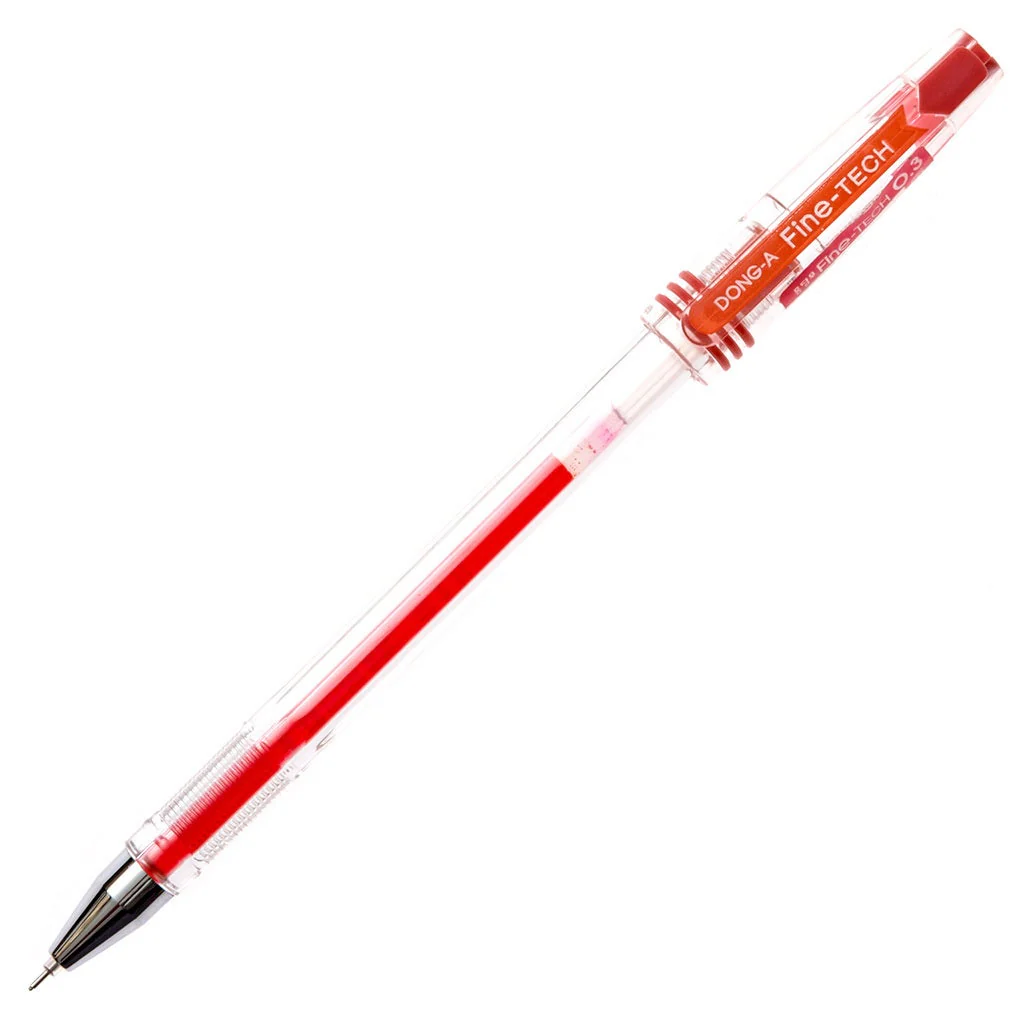 DONG-A Fine-Tech Gel Ink Rollerball Pen, 0.3mm (Dozen Box) - Image 23