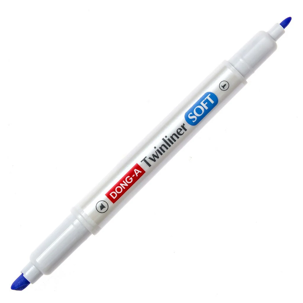 DONG-A Twinliner Double-Sided Highlighter, Fine and Broad Tips (Dozen Box) - Image 12