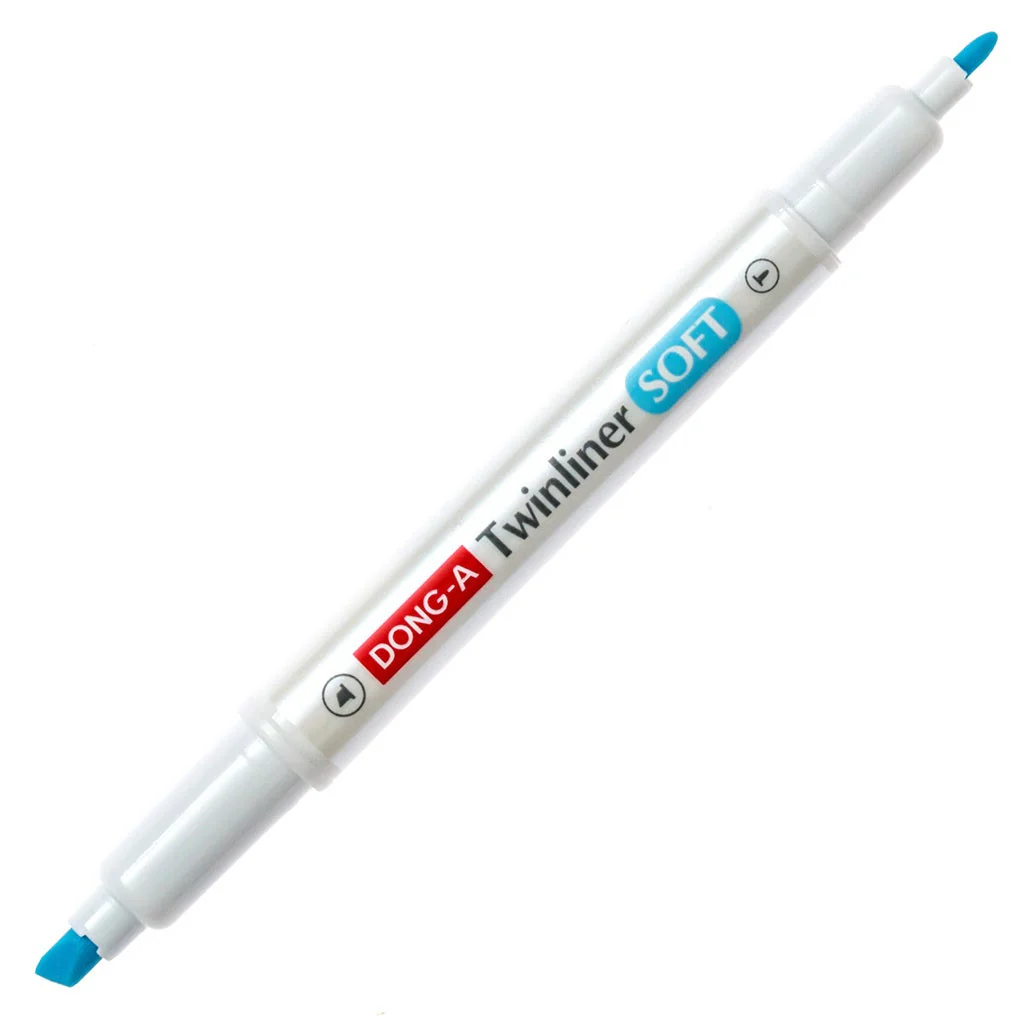 DONG-A Twinliner Double-Sided Highlighter, Fine and Broad Tips (Dozen Box) - Image 14