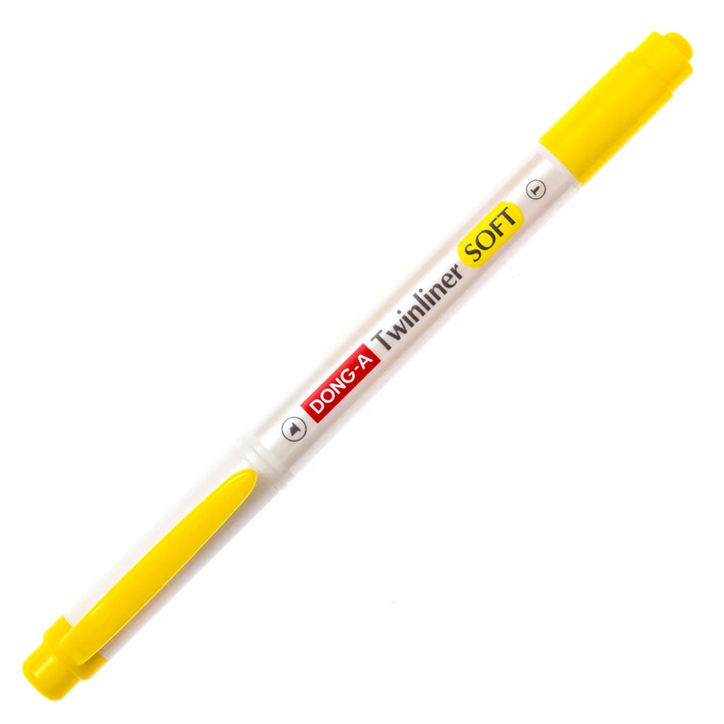 DONG-A Twinliner Double-Sided Highlighter, Fine and Broad Tips (Dozen Box) - Image 15