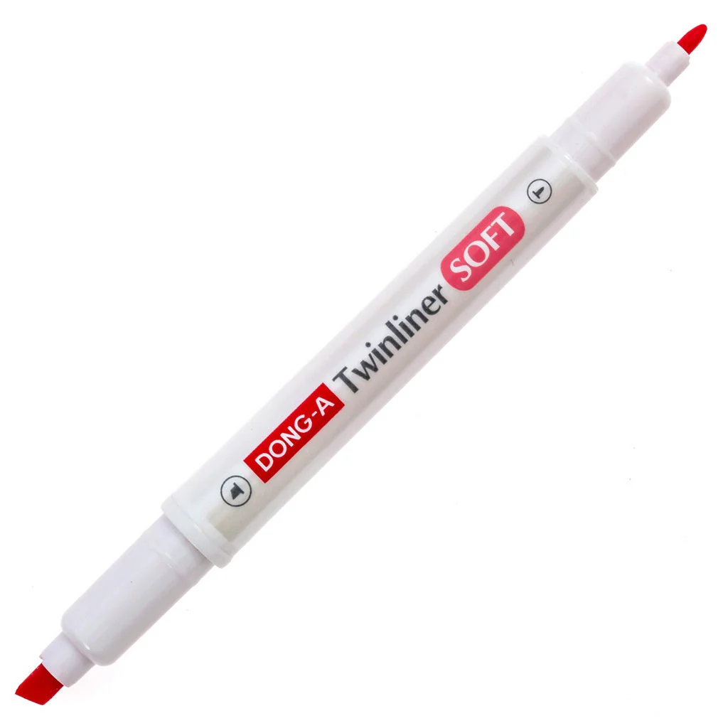 DONG-A Twinliner Double-Sided Highlighter, Fine and Broad Tips (Dozen Box) - Image 20