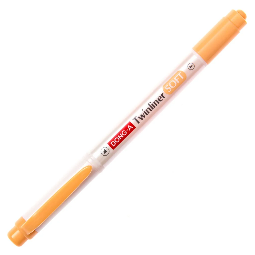 DONG-A Twinliner Double-Sided Highlighter, Fine and Broad Tips (Dozen Box) - Image 25