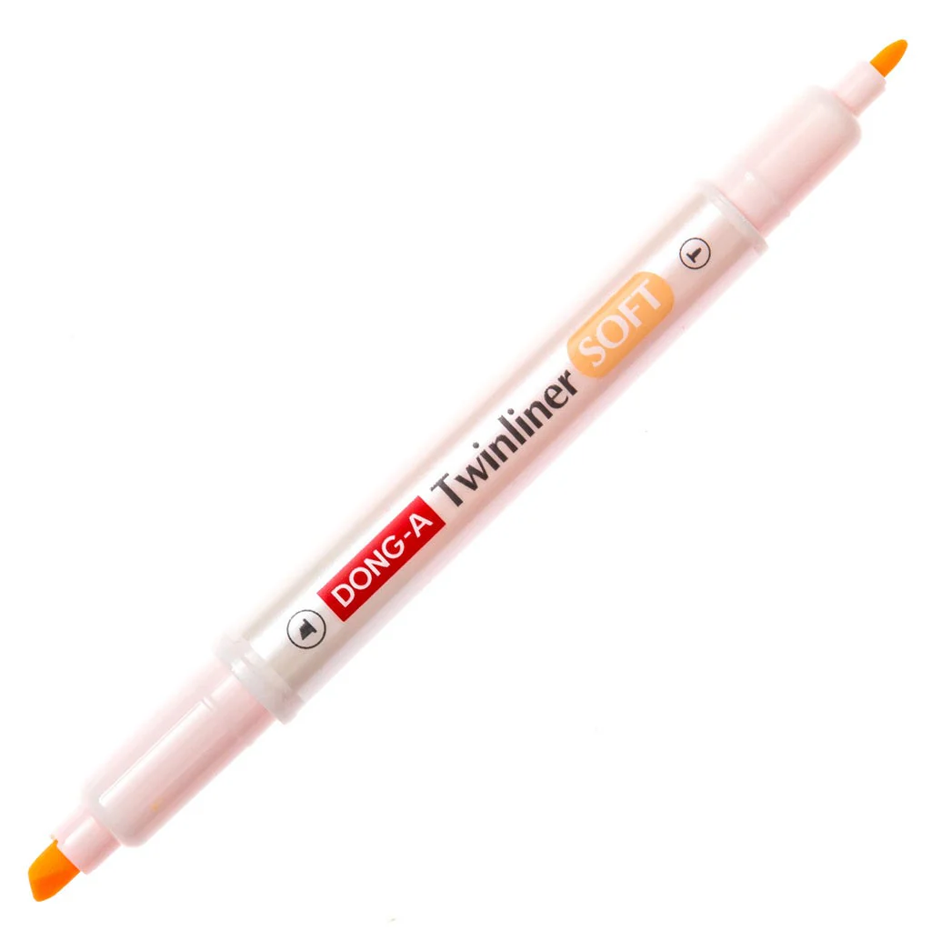 DONG-A Twinliner Double-Sided Highlighter, Fine and Broad Tips (Dozen Box) - Image 26