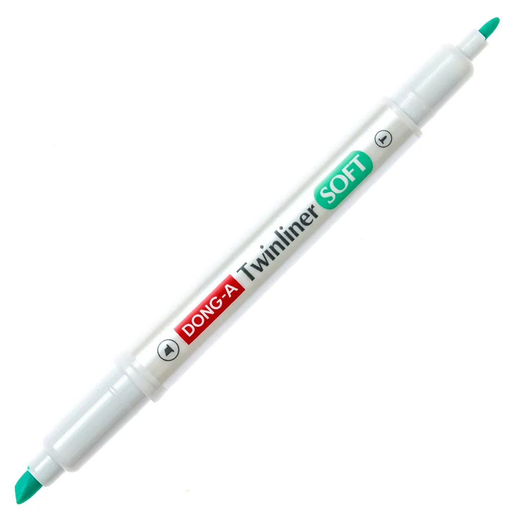 DONG-A Twinliner Double-Sided Highlighter, Fine and Broad Tips (Dozen Box) - Image 6