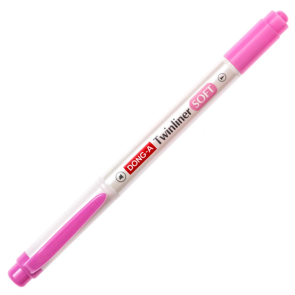DONG-A Twinliner Double-Sided Highlighter, Fine and Broad Tips (Dozen Box) - Image 9