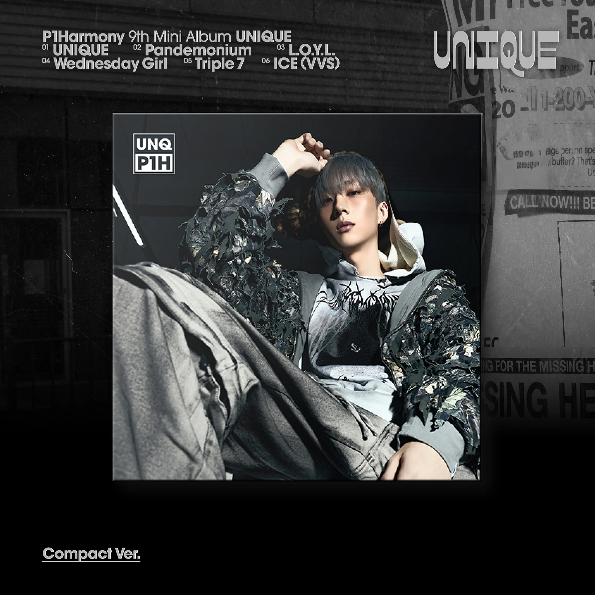 [PRE-ORDER] P1Harmony - UNIQUE [9th Mini Album - Compact Ver.] - Image 4